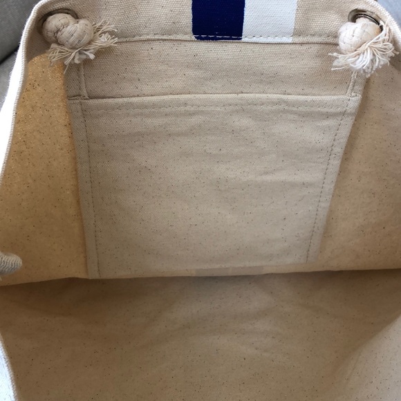 NEW! ROTHY’S Canvas Stripe Tote bag - Picture 4 of 4